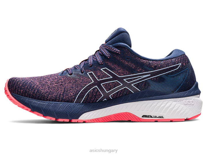 asics lángoló korall/mennydörgés kék magyarország N2T23691