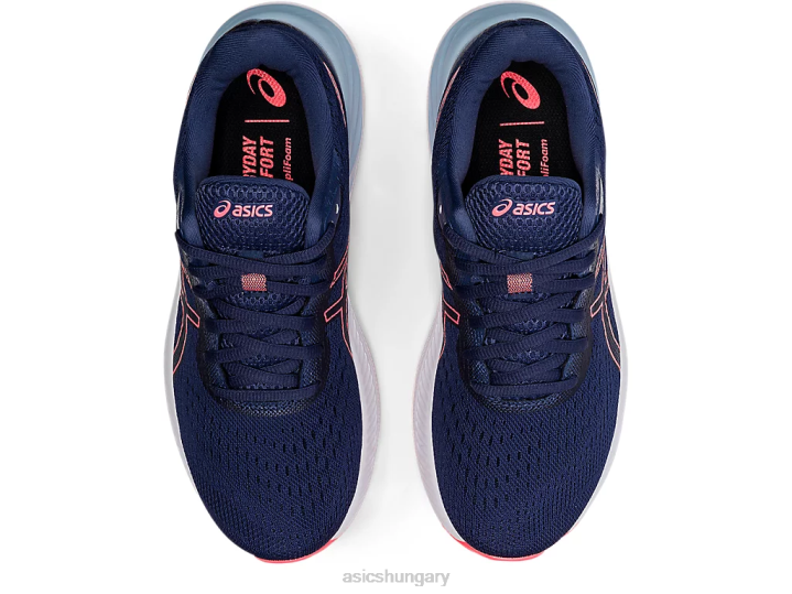 asics mennydörgés kék / lángoló korall magyarország N2T23599
