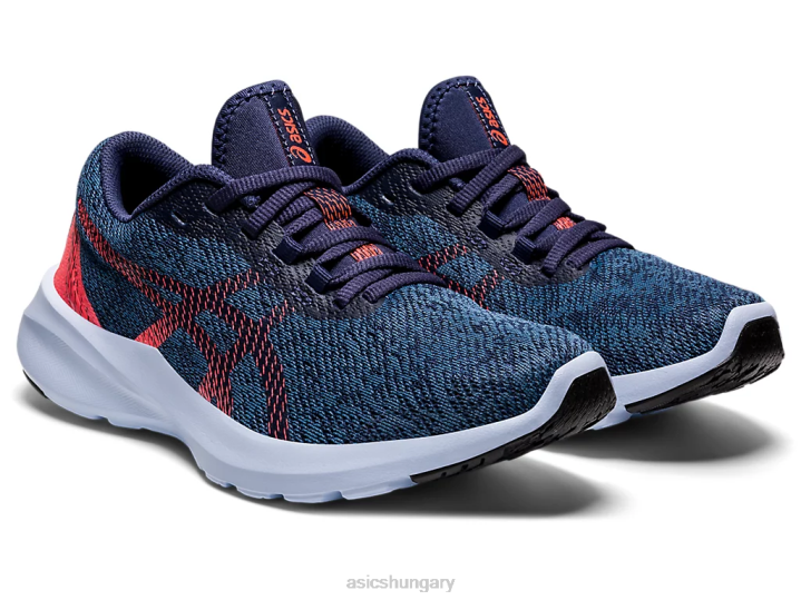 asics mennydörgés kék / lángoló korall magyarország N2T23813