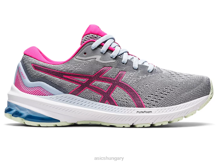 asics piemont szürke/rózsaszín glo magyarország N2T22614