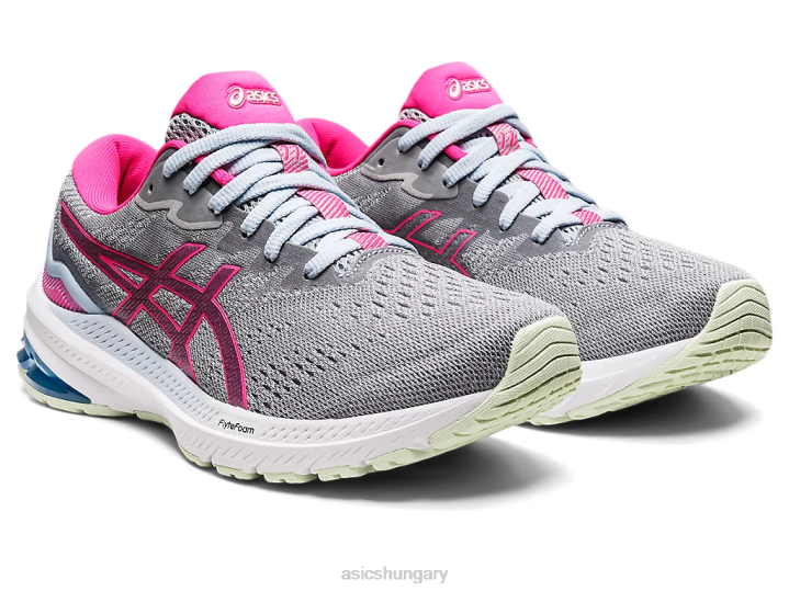 asics piemont szürke/rózsaszín glo magyarország N2T22614