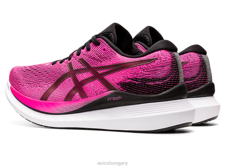 asics rózsaszín glo/fekete magyarország N2T23106