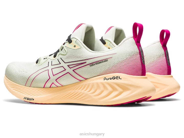 asics suttogva zöld/rózsaszín rave magyarország N2T22135