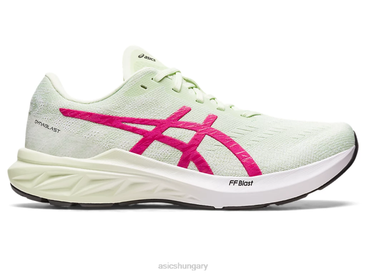 asics suttogva zöld/rózsaszín rave magyarország N2T22293
