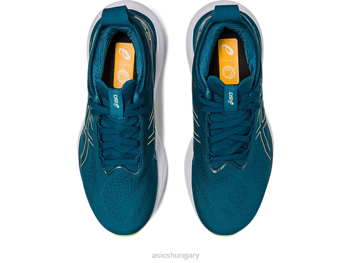 asics tinta kékeszöld/lime zöld magyarország N2T22259