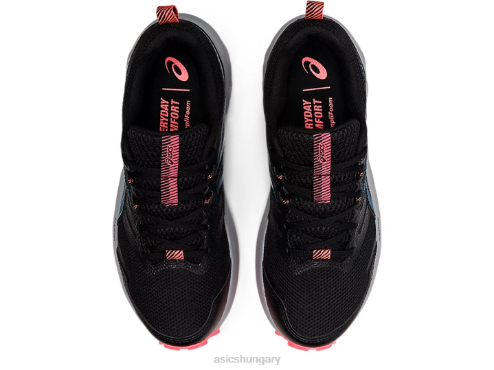 asics fekete/mélytengeri kékeszöld magyarország N2T23748