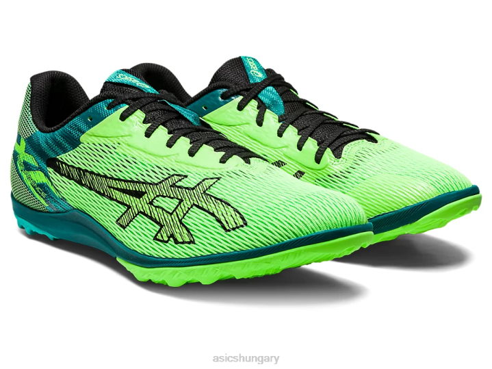 asics zöld gekkó/fekete magyarország N2T2681