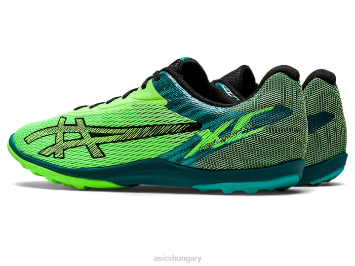 asics zöld gekkó/fekete magyarország N2T2681
