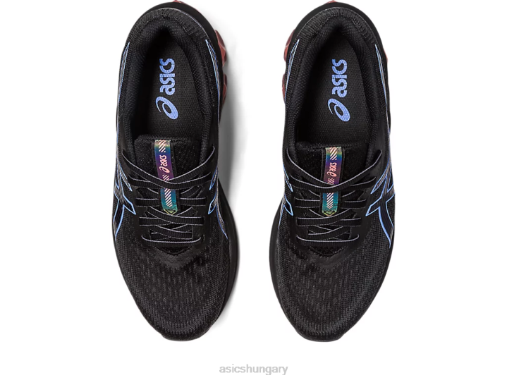 asics fekete/fátyolkék magyarország N2T22336