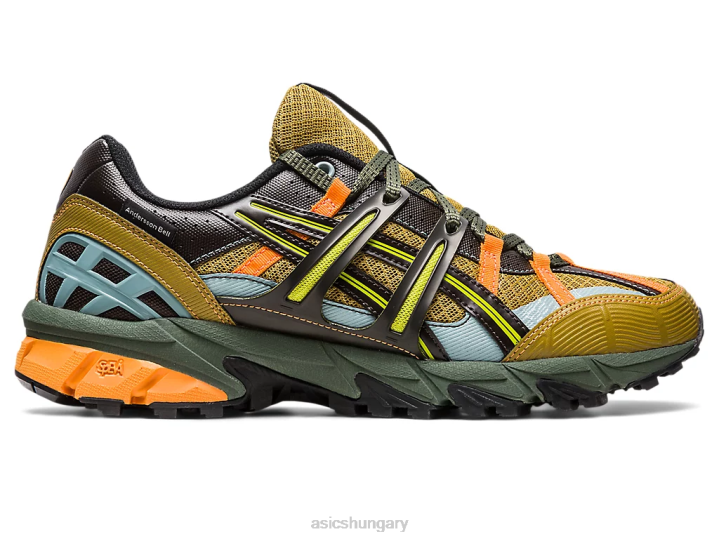 asics olívaolaj/sötétbarna magyarország N2T2329
