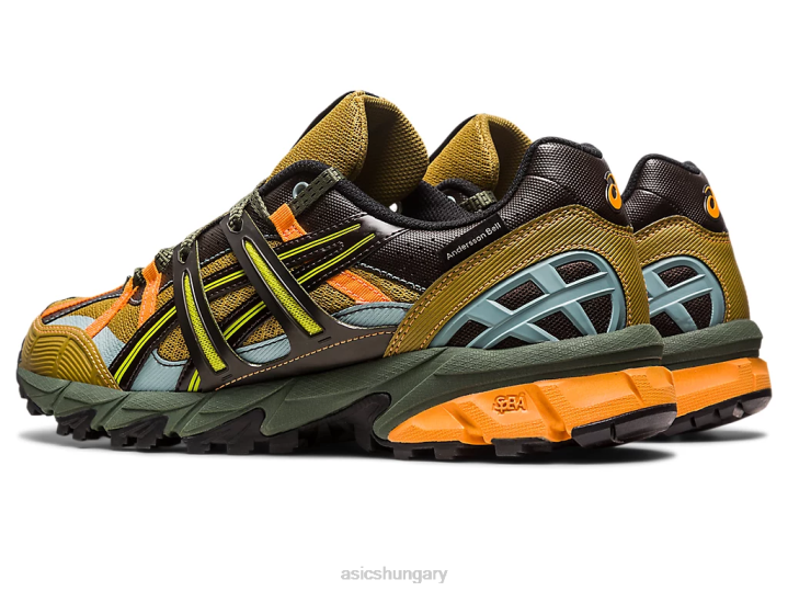 asics olívaolaj/sötétbarna magyarország N2T2329