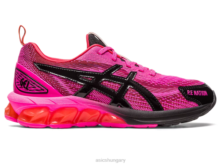 asics rózsaszín glo/fekete magyarország N2T22382