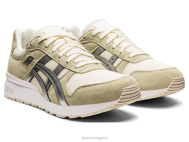 asics szárított levélzöld/tiszta ezüst magyarország N2T23738