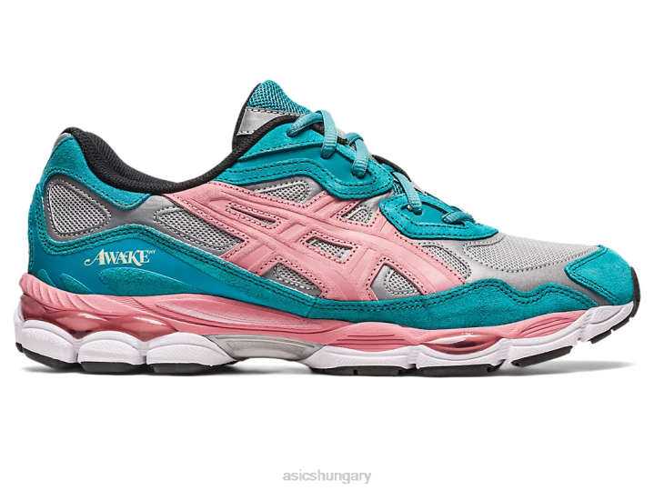 asics tiszta ezüst/zöld kék pala magyarország N2T2308