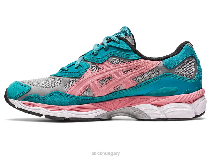 asics tiszta ezüst/zöld kék pala magyarország N2T2308