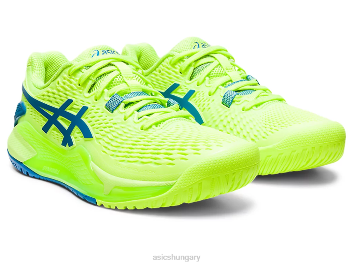 asics hazard green/reborn blue magyarország N2T22170
