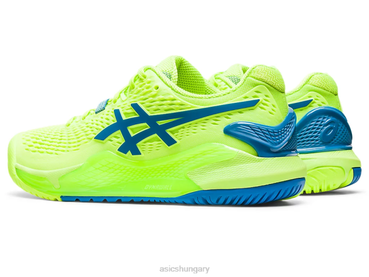 asics hazard green/reborn blue magyarország N2T22170