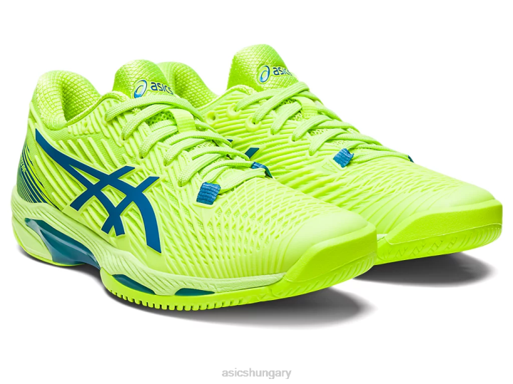 asics hazard green/reborn blue magyarország N2T22174