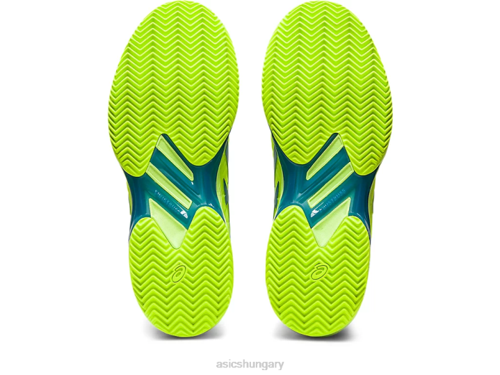 asics hazard green/reborn blue magyarország N2T22179